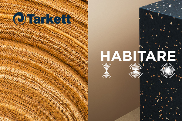 Tarkettin kierrätettäviä tuotteita esillä Habitaressa